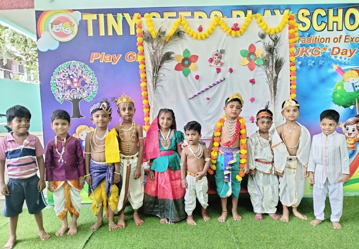 Little Krishnas and Radhas