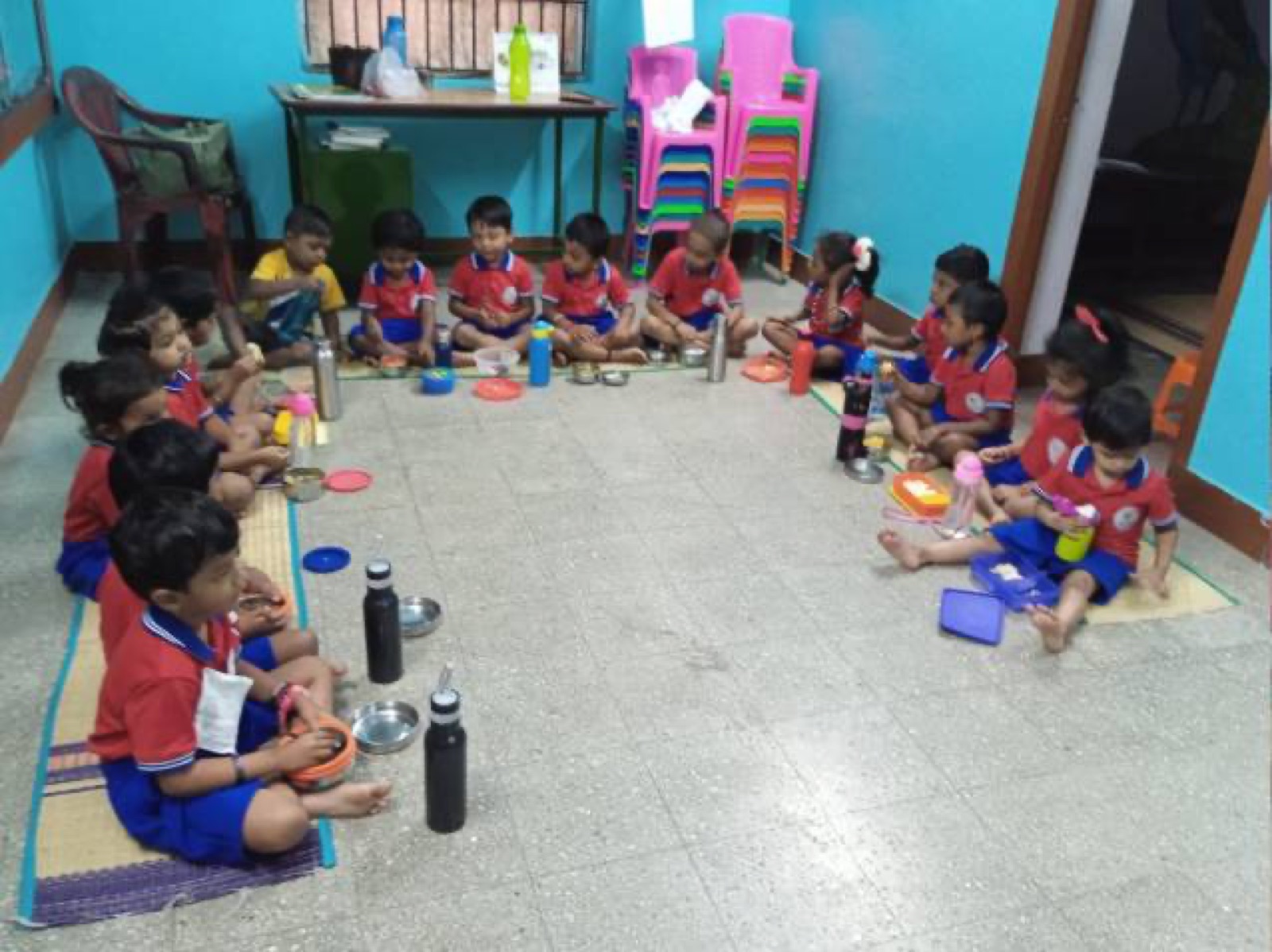 Children at Tiny Seeds day care