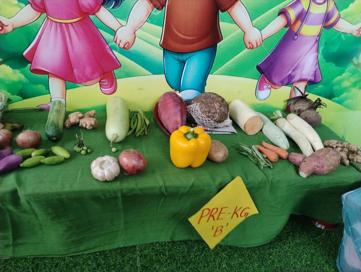 Vegetables display