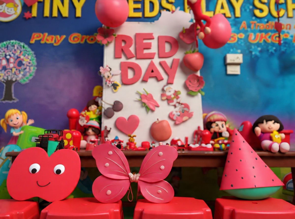 Red day decorations